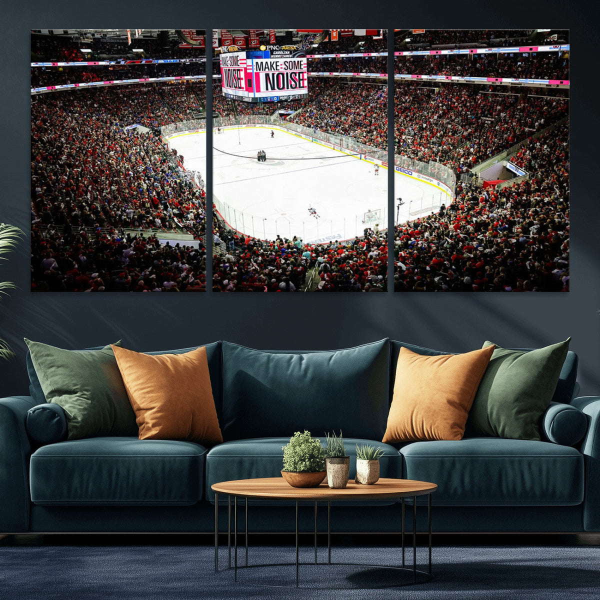 PNC Arena Raleigh North Carolina Hurricanes Hockey Stadium