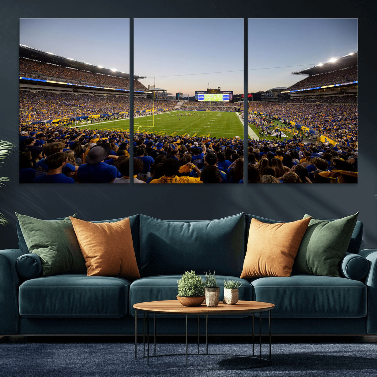Pittsburgh Panthers Football Team Print - Pittsburgh