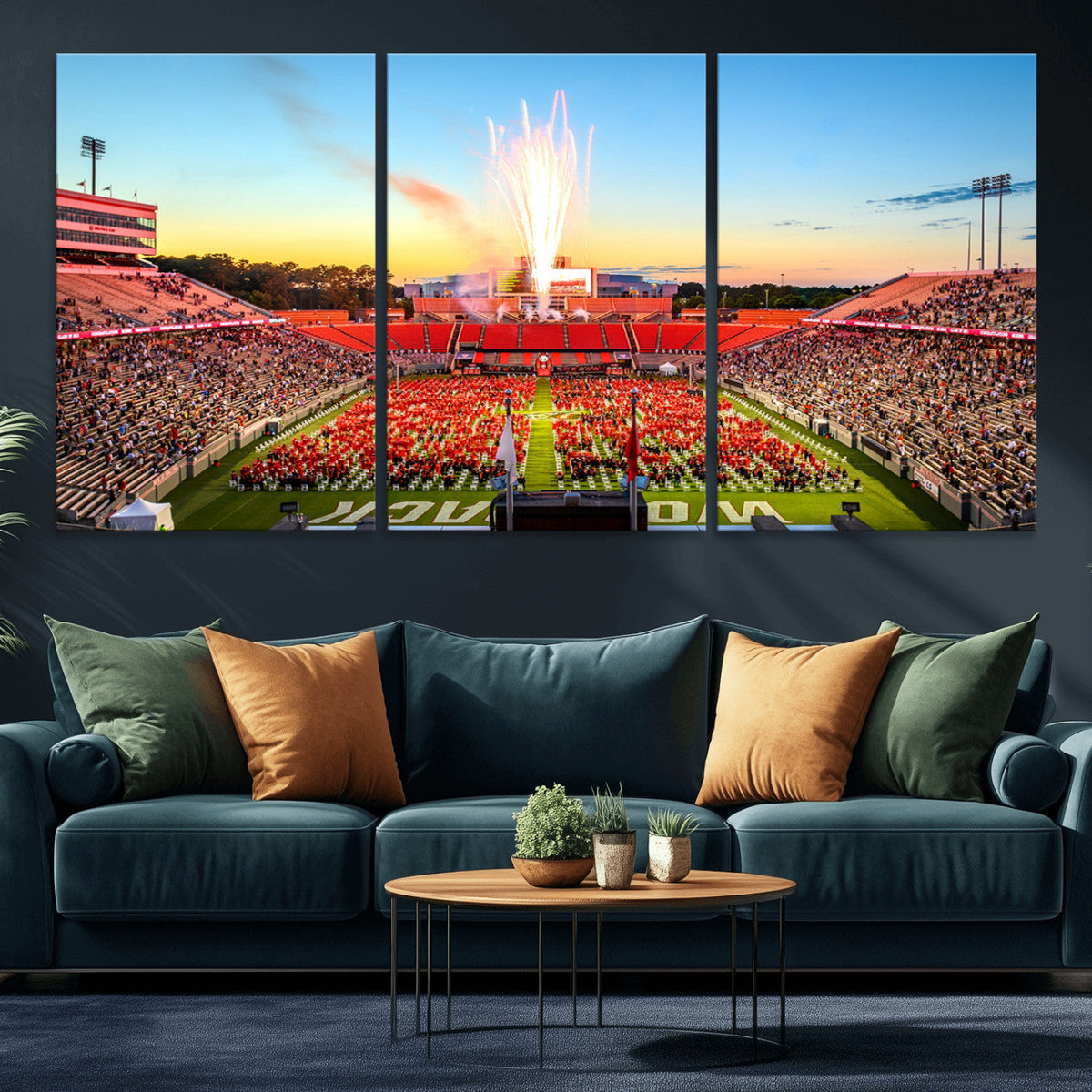 North Carolina State University Canvas Print, North Carolina