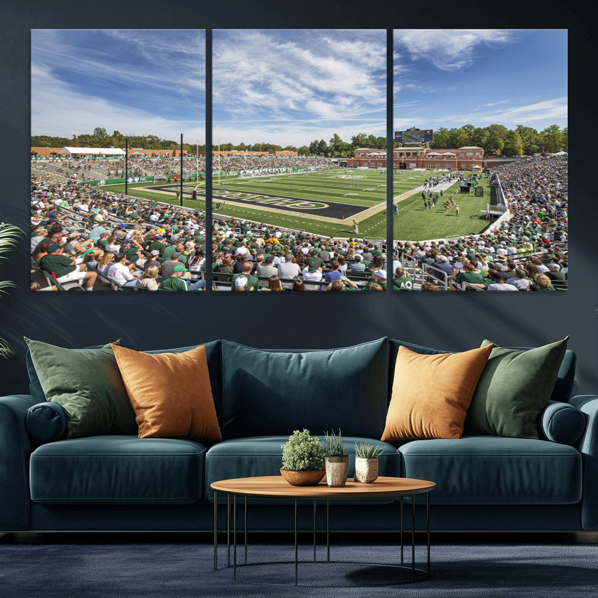 University of Charlotte 49ers Football Team Print -