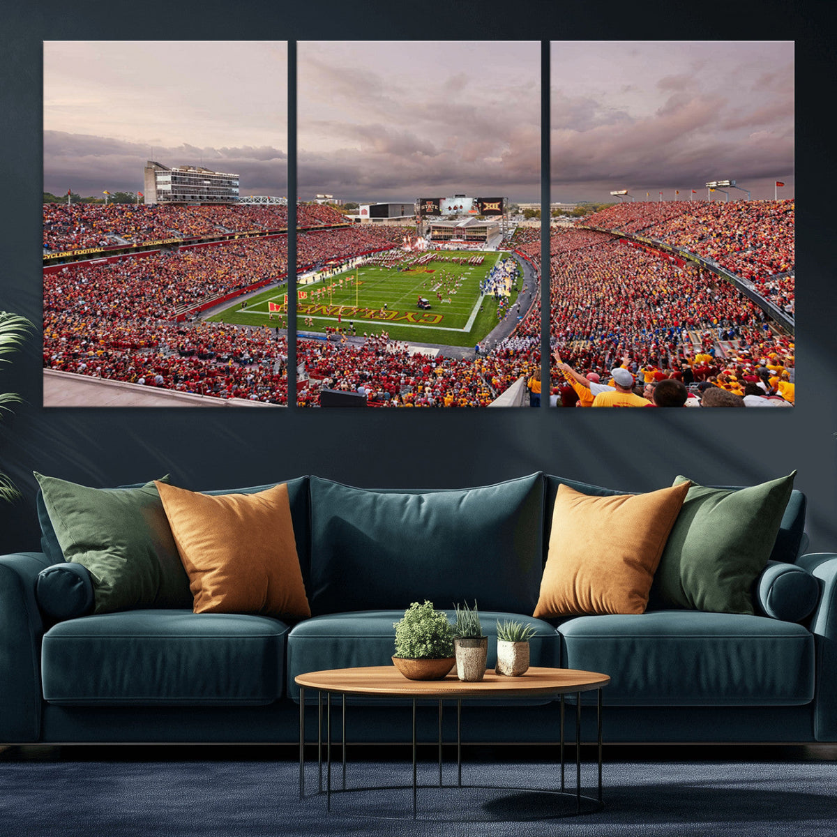 Iowa State University Cyclones Football Team Print - Ames