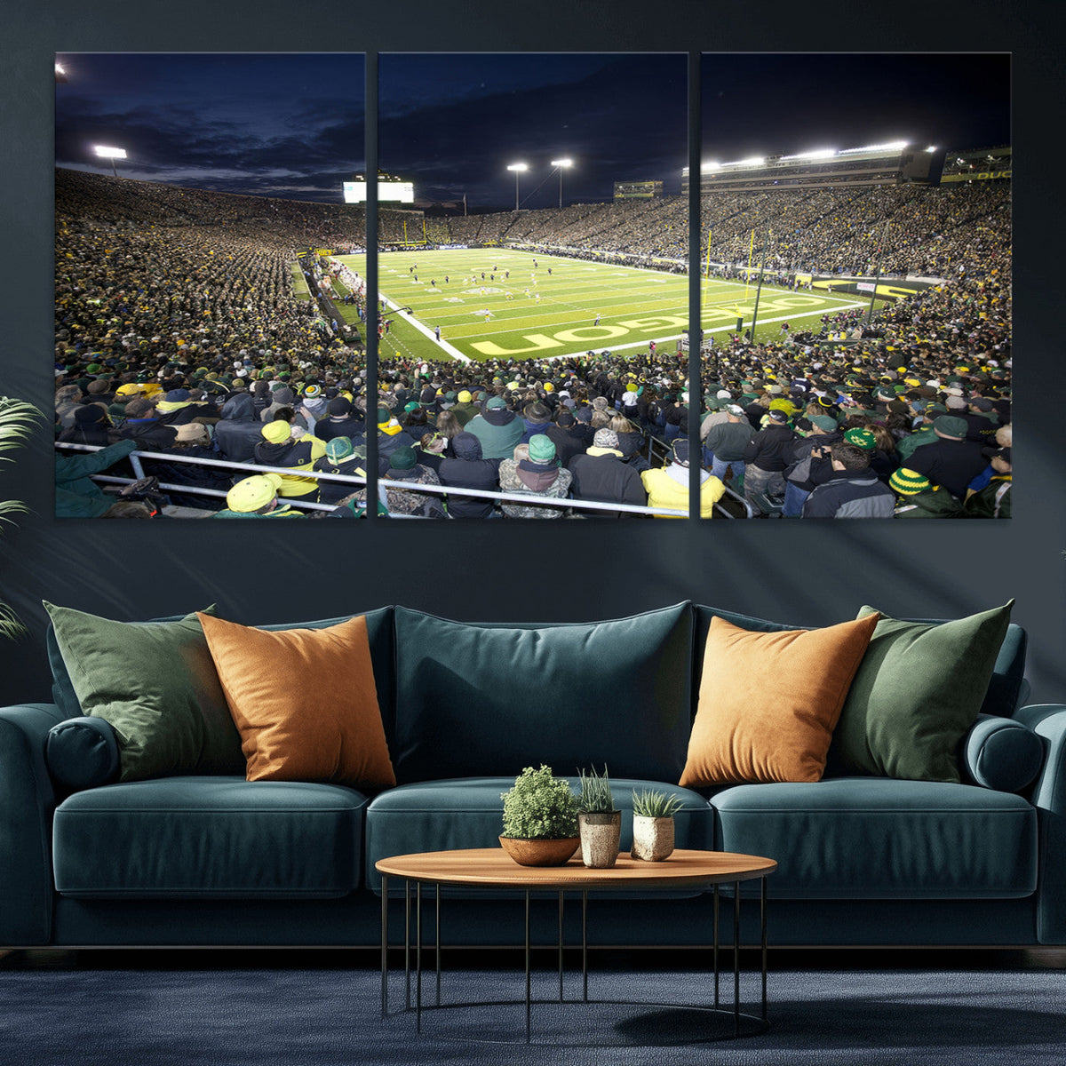 University of Oregon Ducks Football Team Print - Eugene