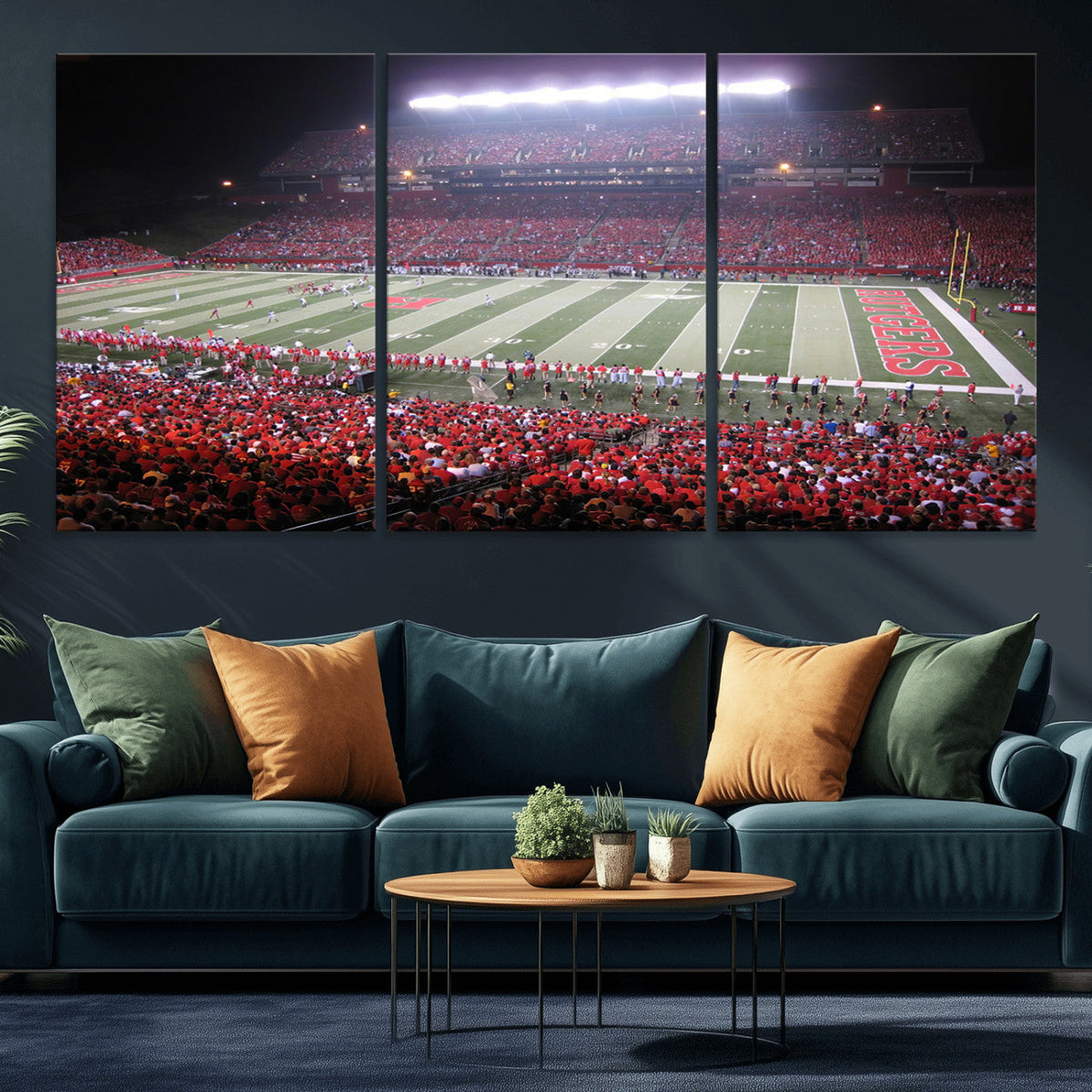 Rutgers University Scarlet Knights Football Team Print -