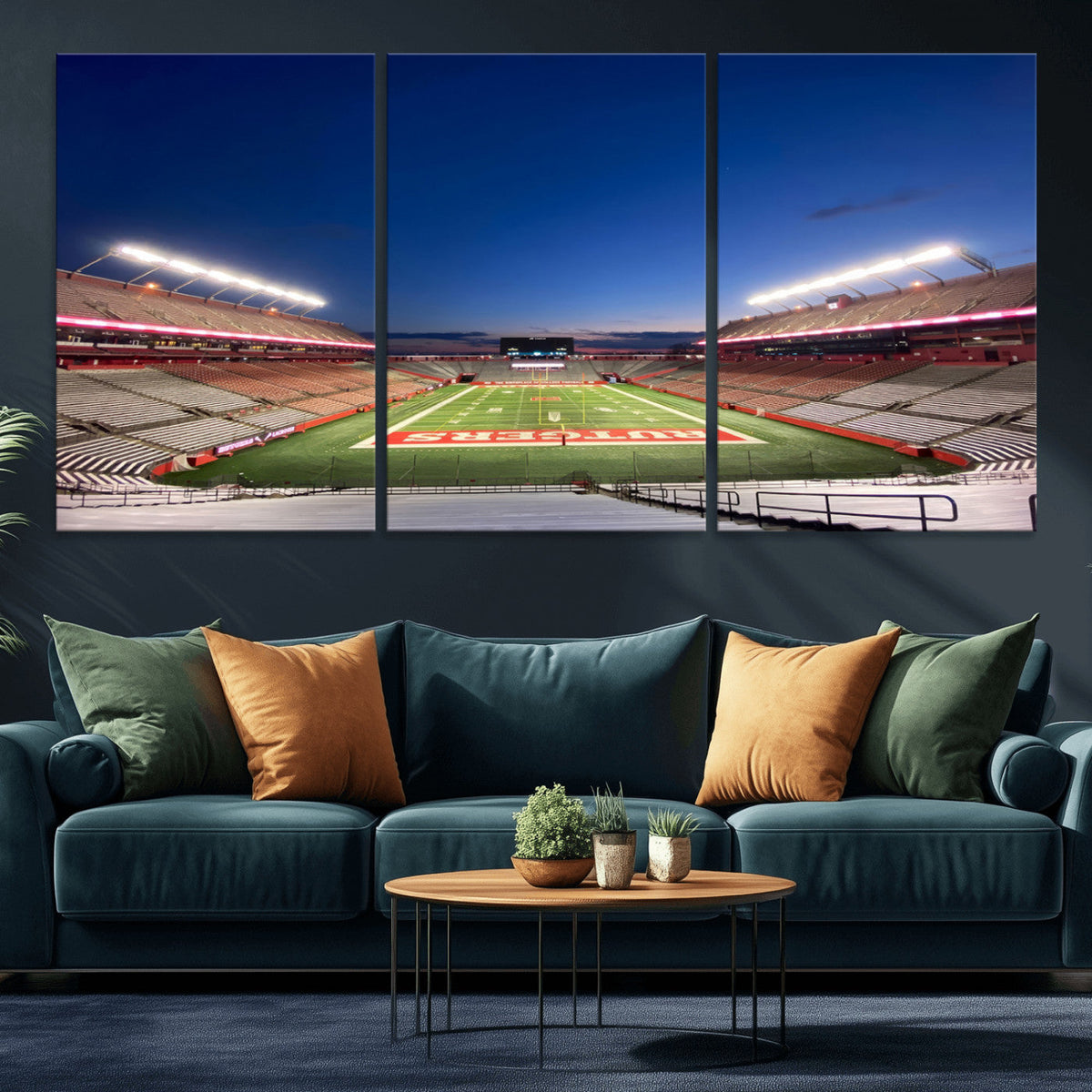 Rutgers Scarlet Knights Football Team Print - Piscataway SHI