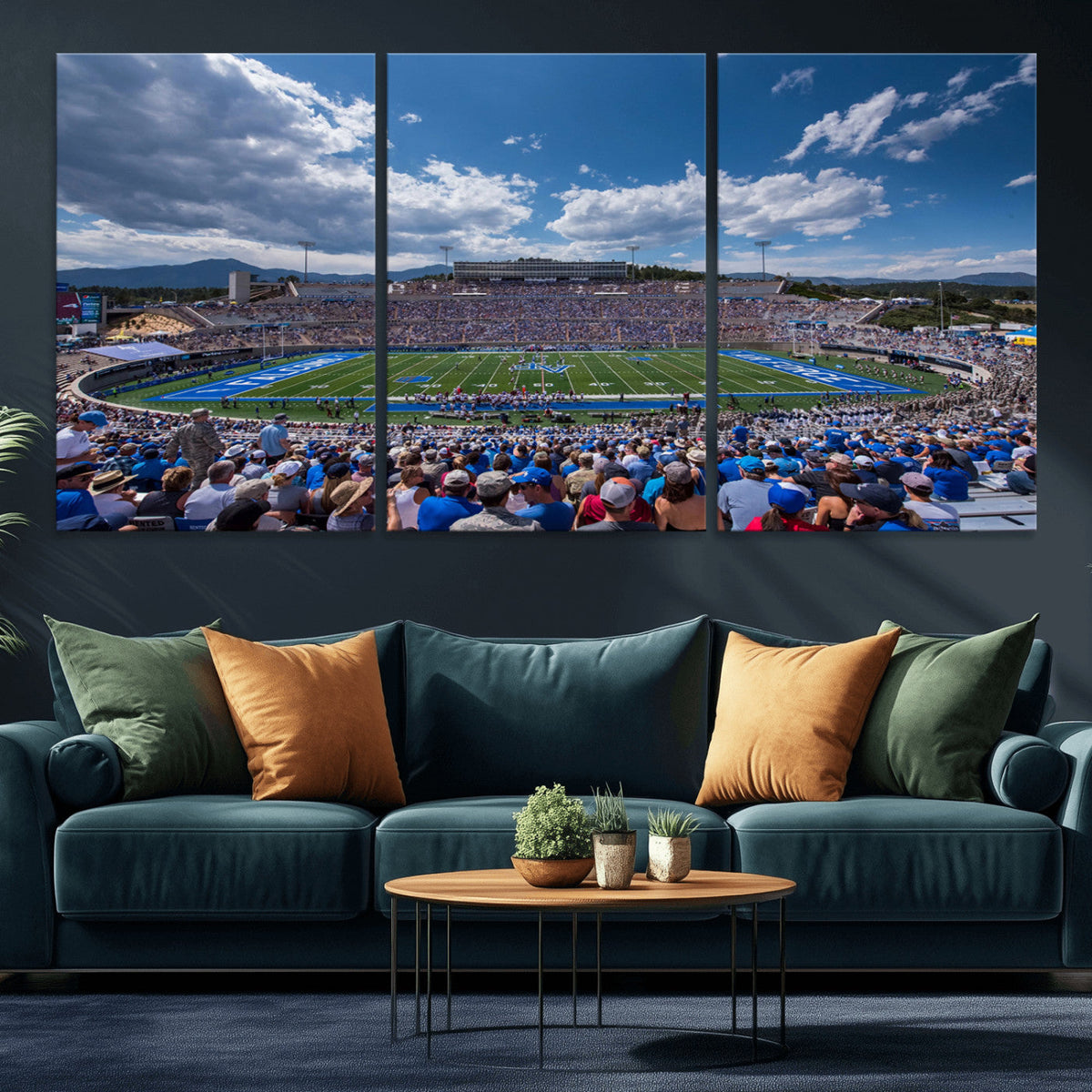 Air Force Falcons Football Team Print - Colorado Springs