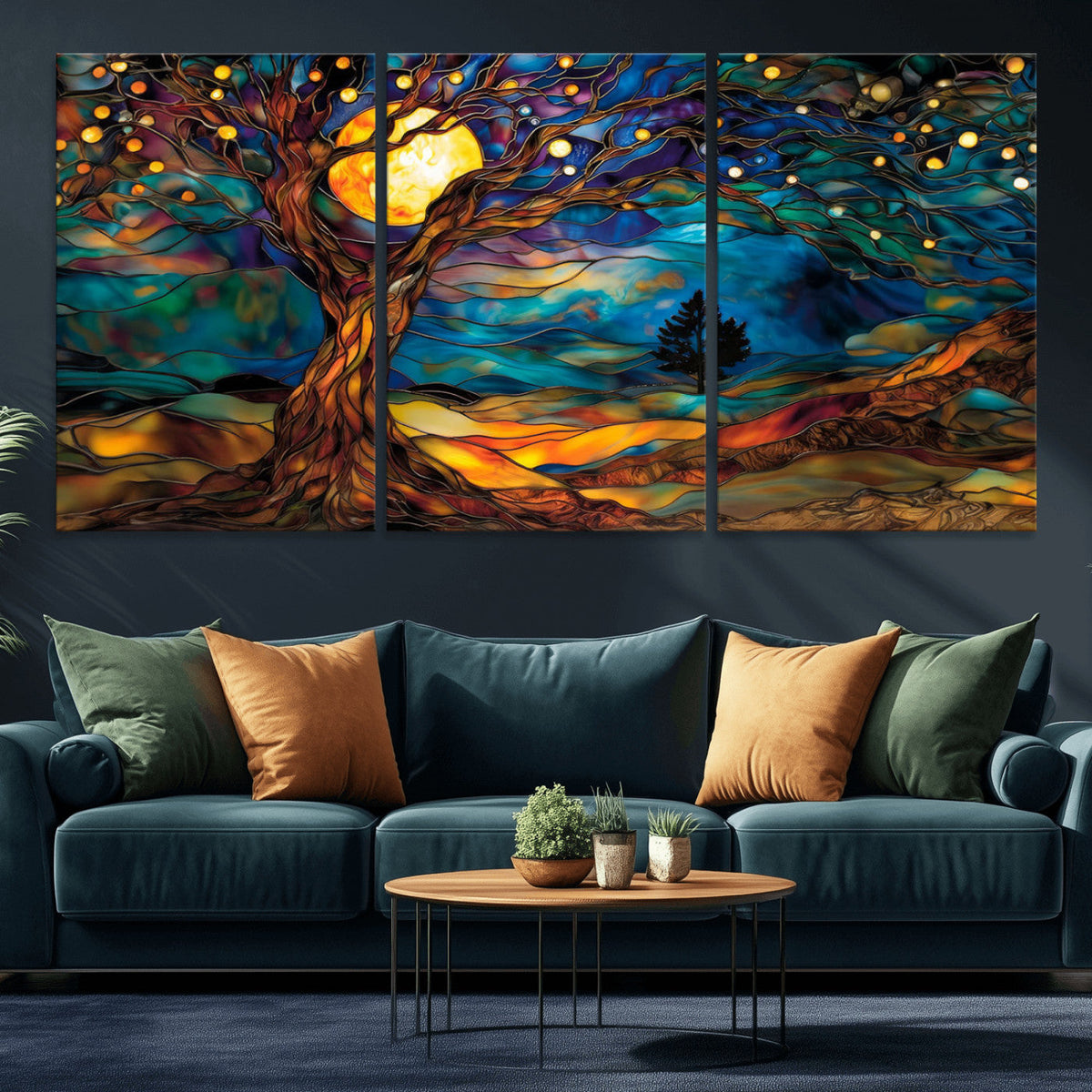 Tree of Life Wall Art - Yggdrasil Tree of Life Canvas Print