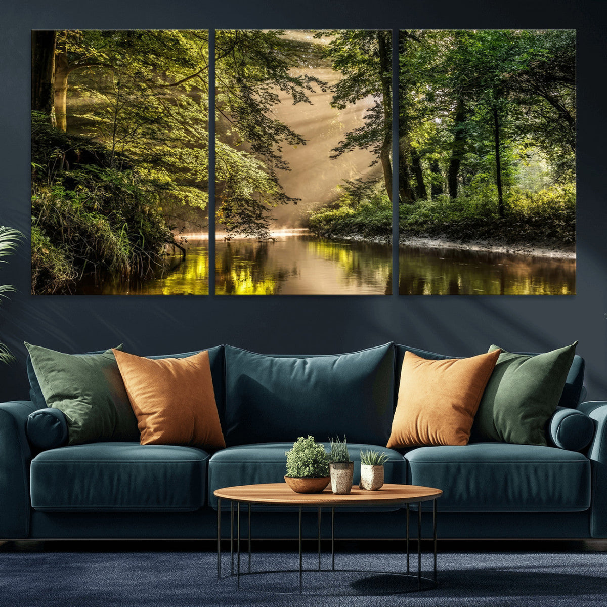 Forest Wall Art Print | River Landscape Wall Art | Perfect