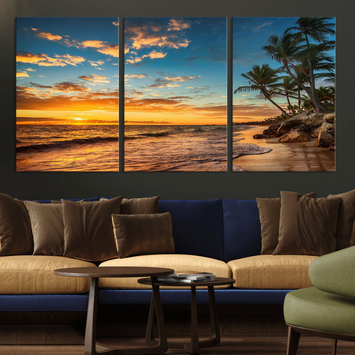 Sunset Wall Art Canvas Print