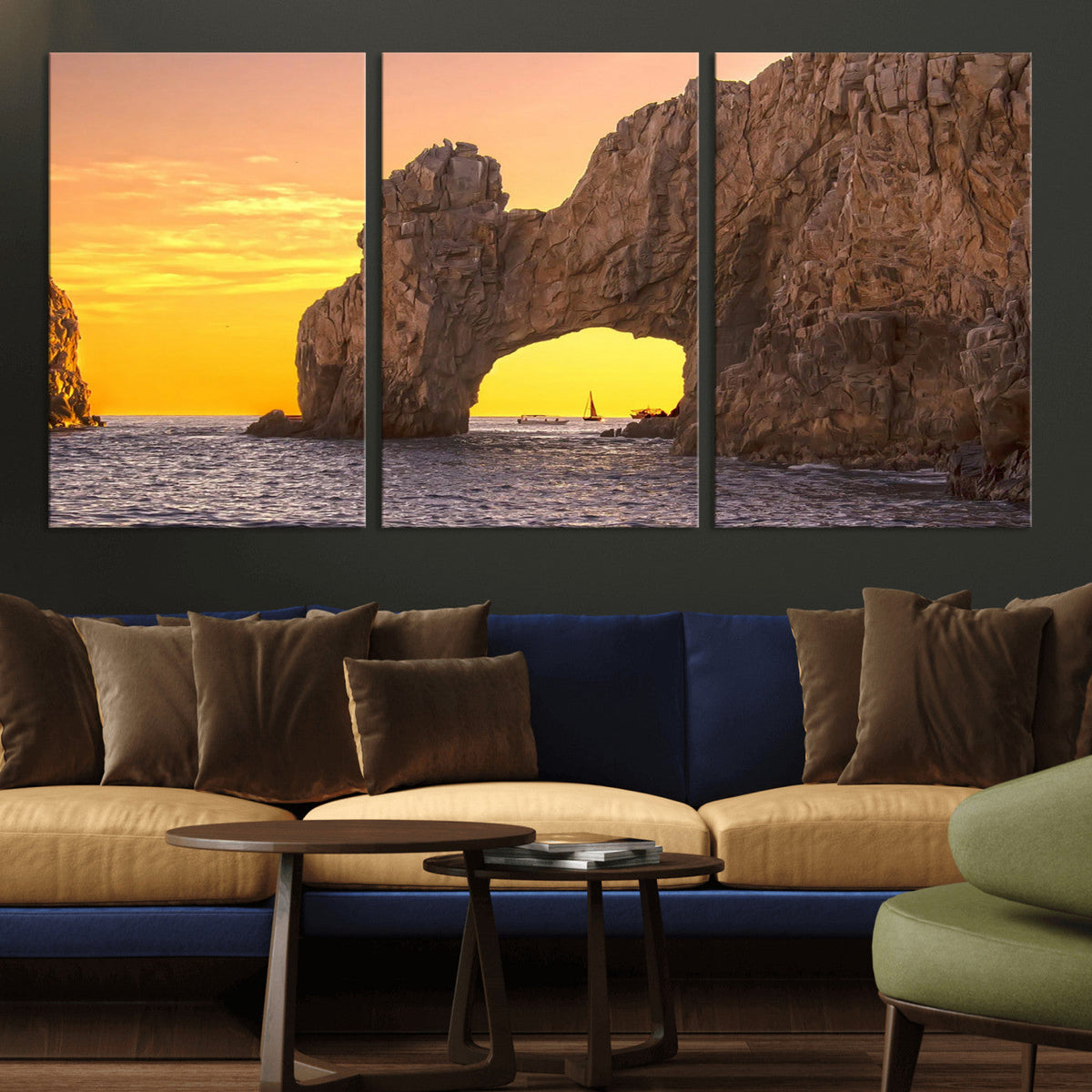 El Arco Cabo San Lucas Ocean Arch Wall Art Canvas Print