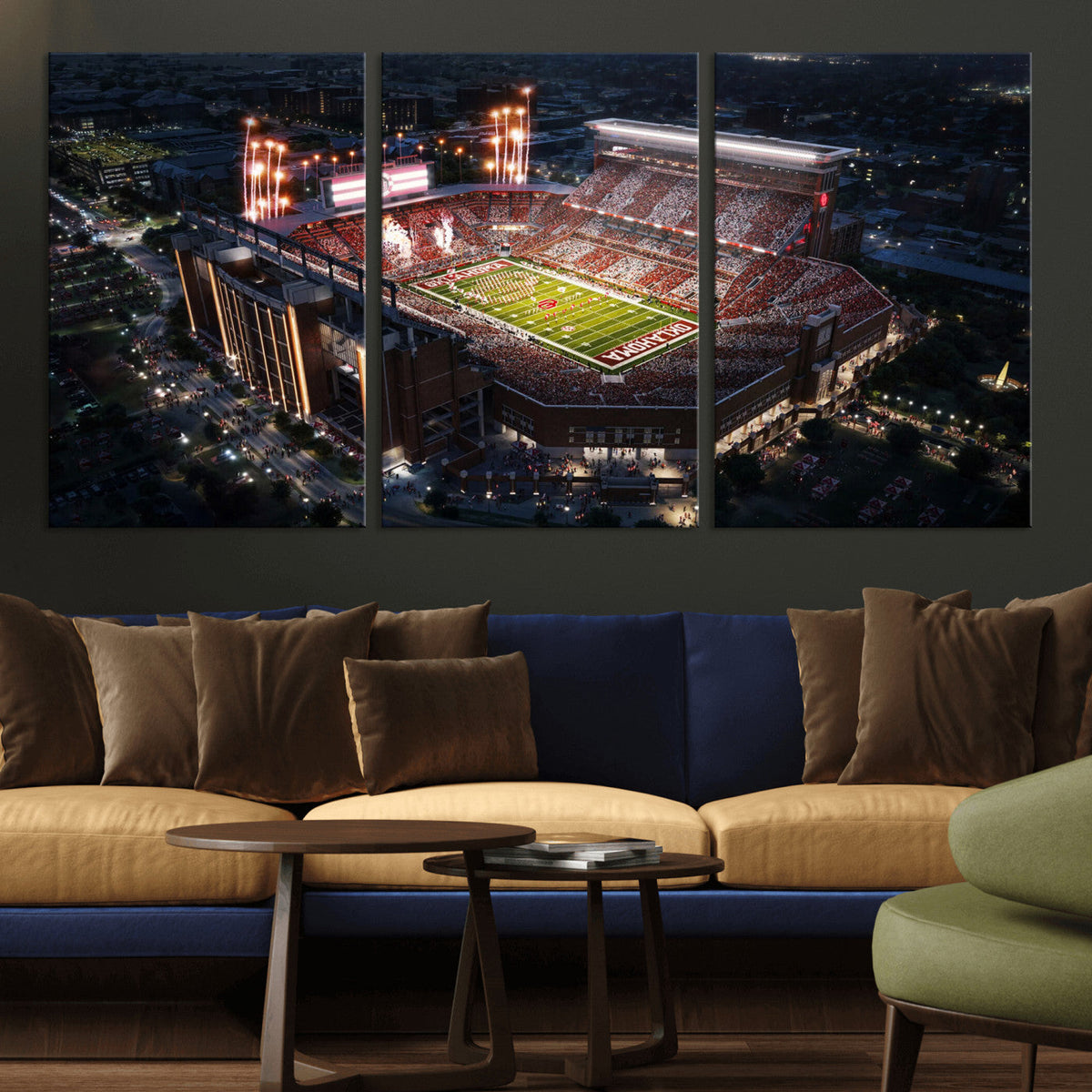Oklahoma Memorial Stadium - Gaylord Memorial Stadium Wall