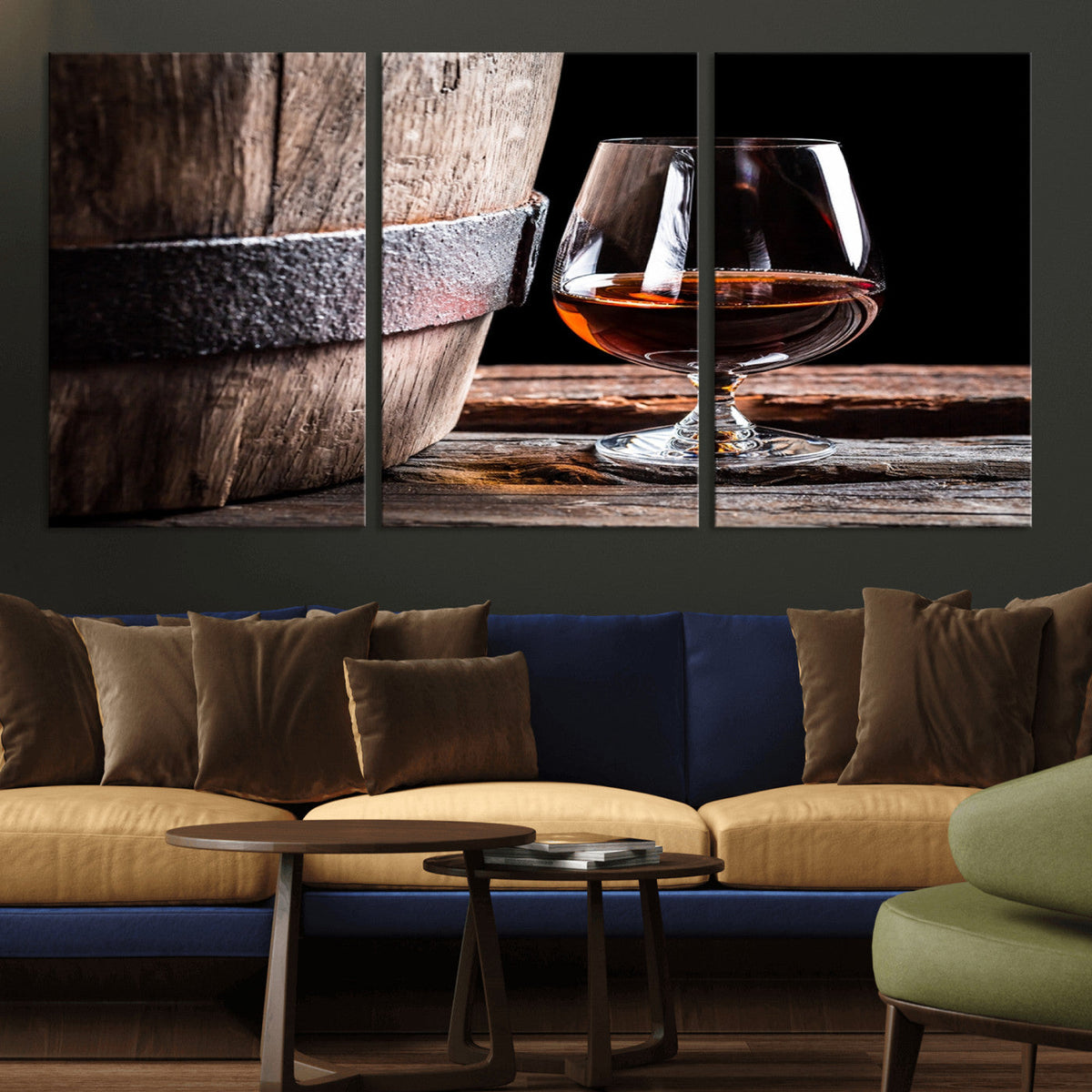 Scots Whiskey Wall Art Canvas Print