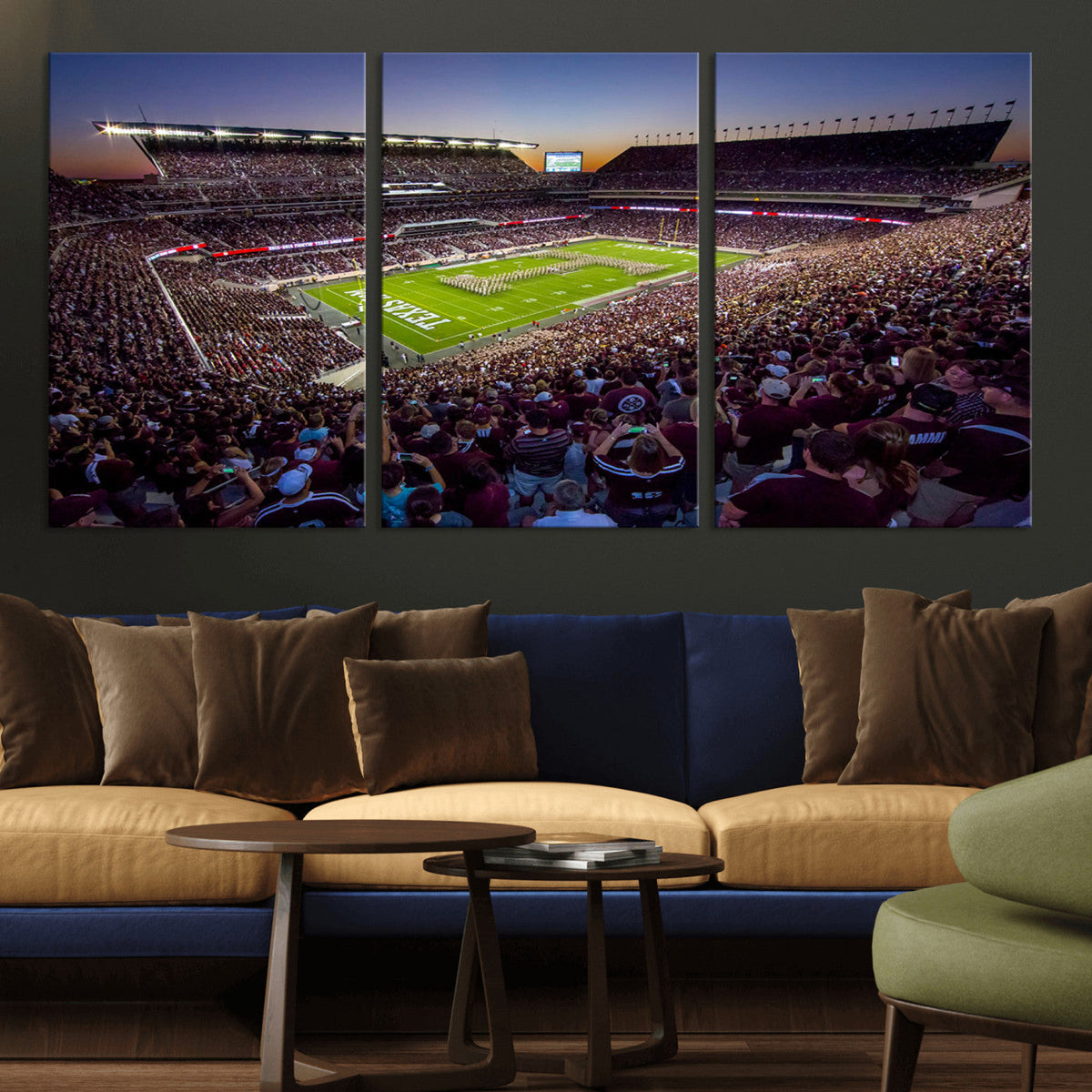 Texas A&M University Aggies Football Team Print - College