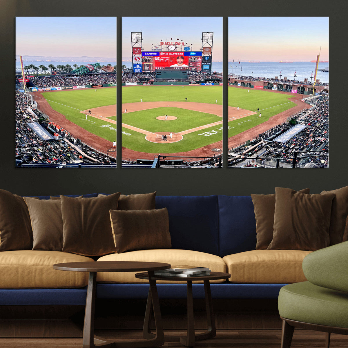 San Francisco Giants Baseball Team Print - Oracle Park