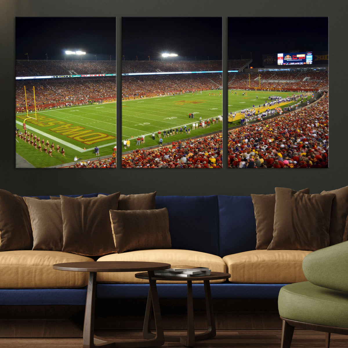 Iowa State University Cyclones Football Team Print - Ames