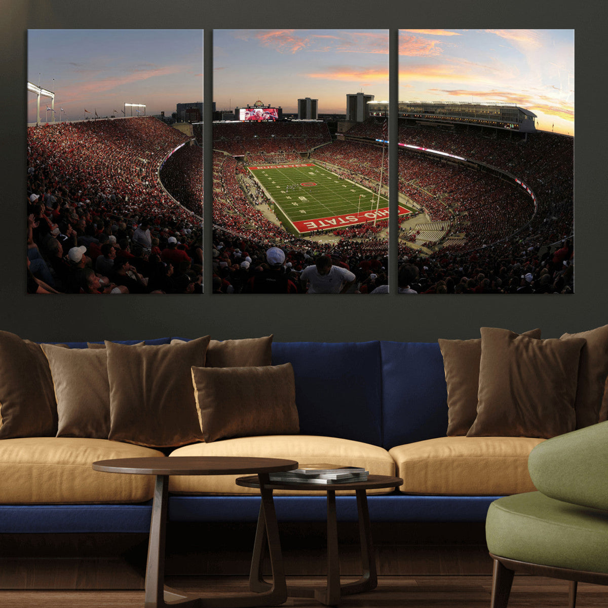 Ohio State University Buckeyes Football Team Print -