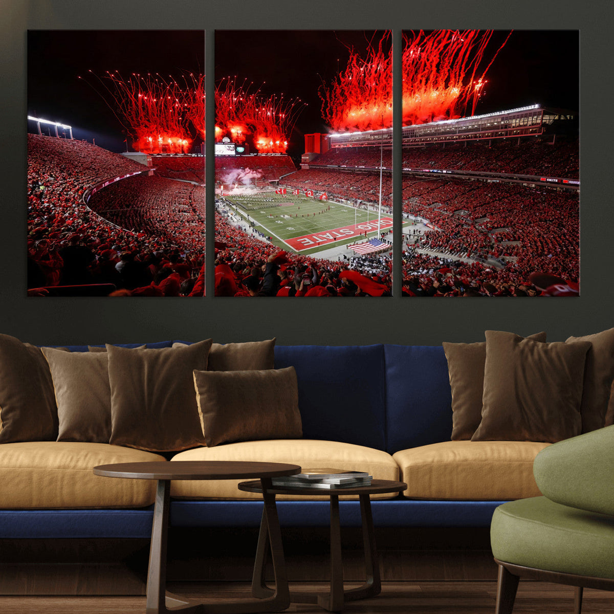 Ohio State University Buckeyes Football Team Print -