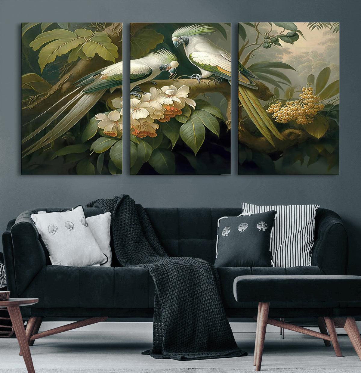 Tropical Paradise Print Wall Art Stunning Artwork of a