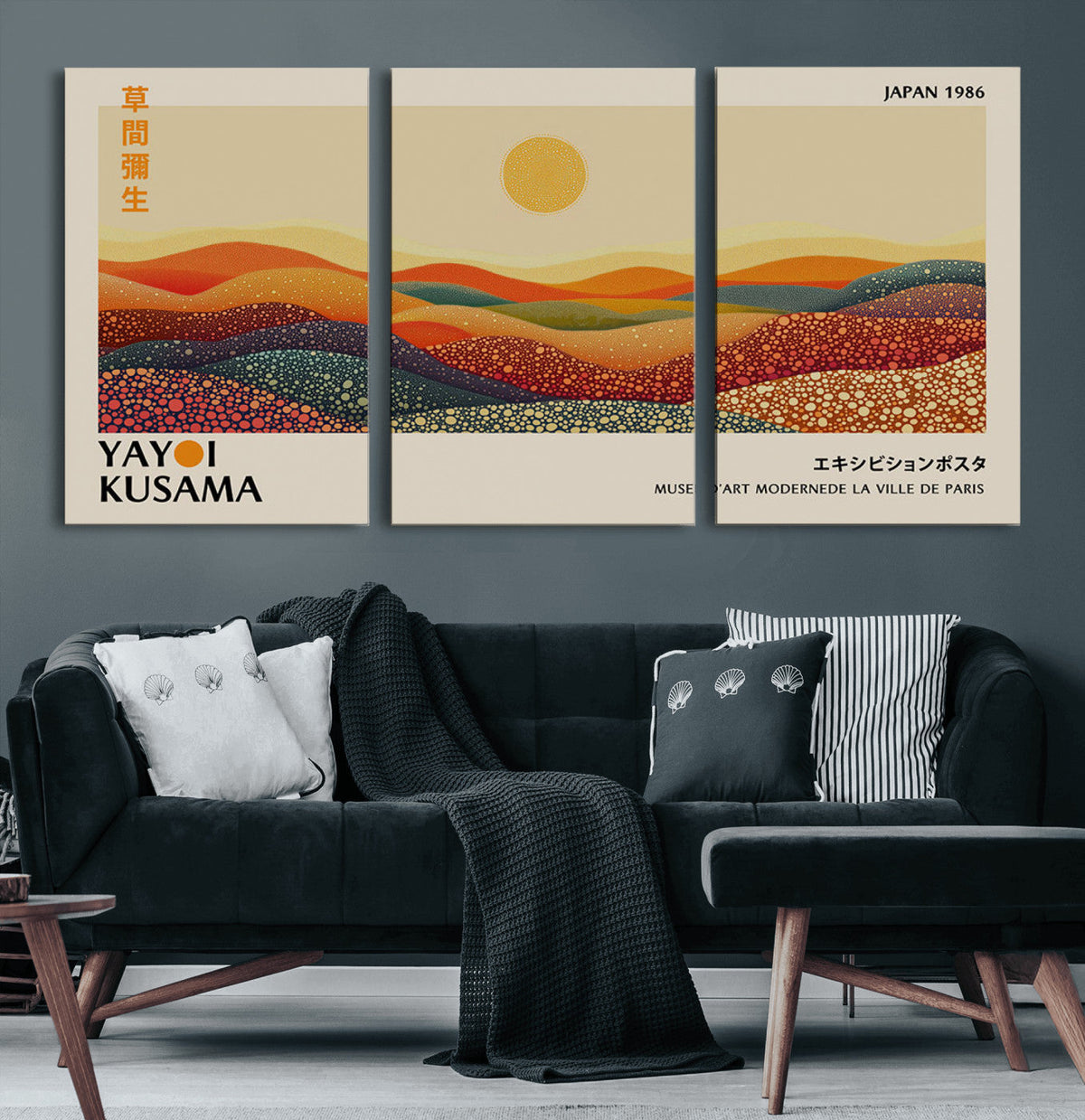 Yayoi Kusama Art Print Wall Decor – Yayoi Kusama Wabi Sabi