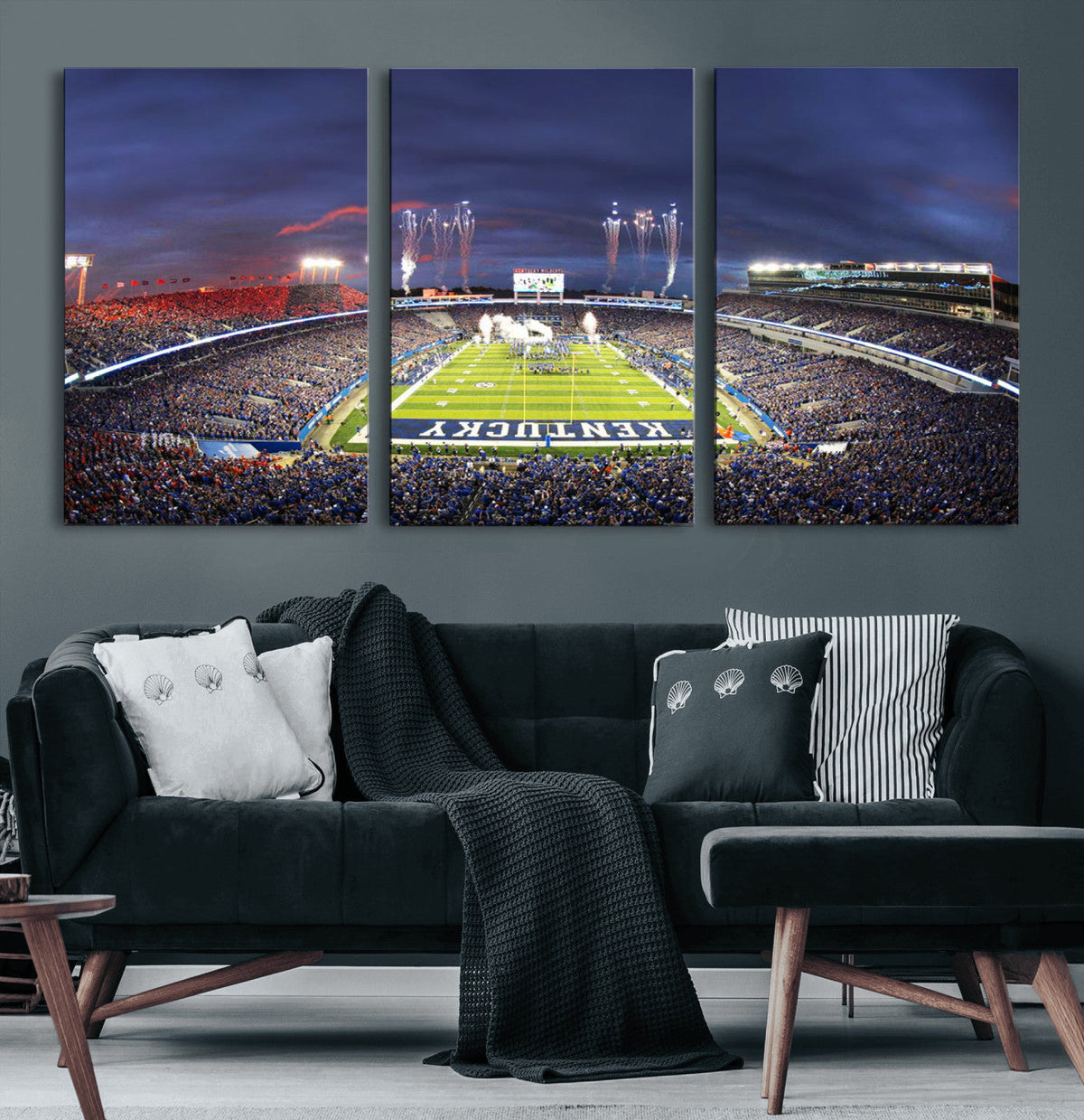 Kroger Field Canvas Wall Art - Kentucky Stadium Wall Art