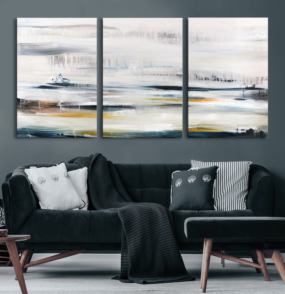 Soft Color Abstract Canvas Print