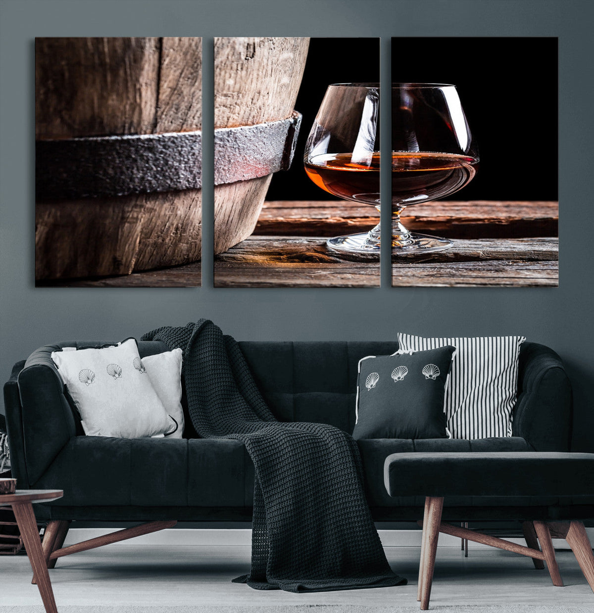 Scots Whiskey Wall Art Canvas Print