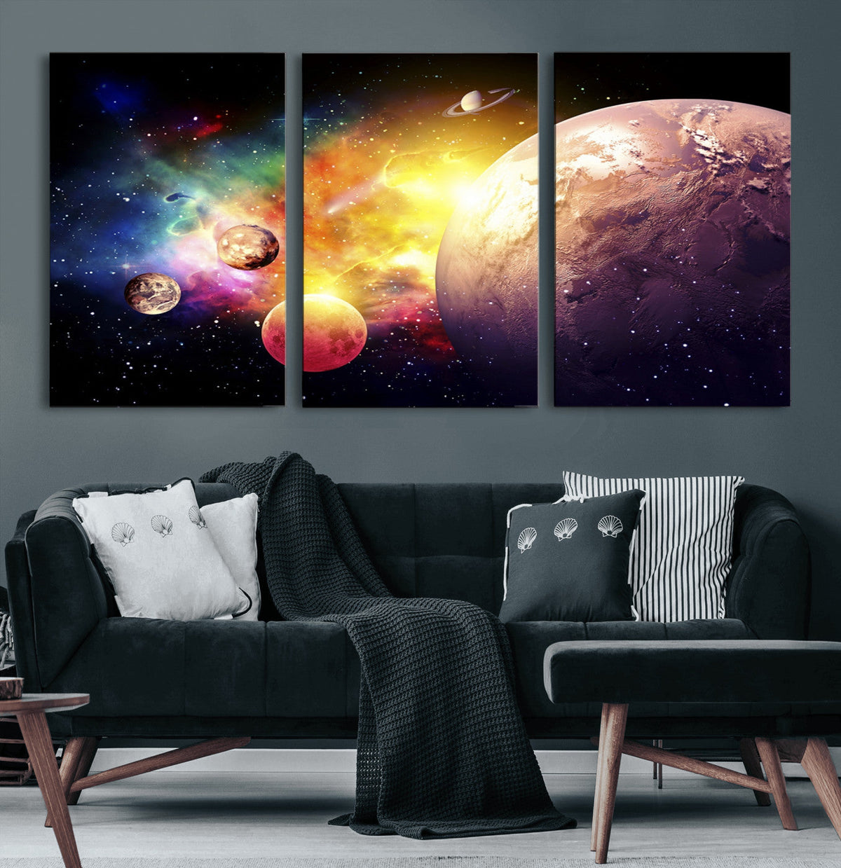 Space and Galaxy Canvas Print