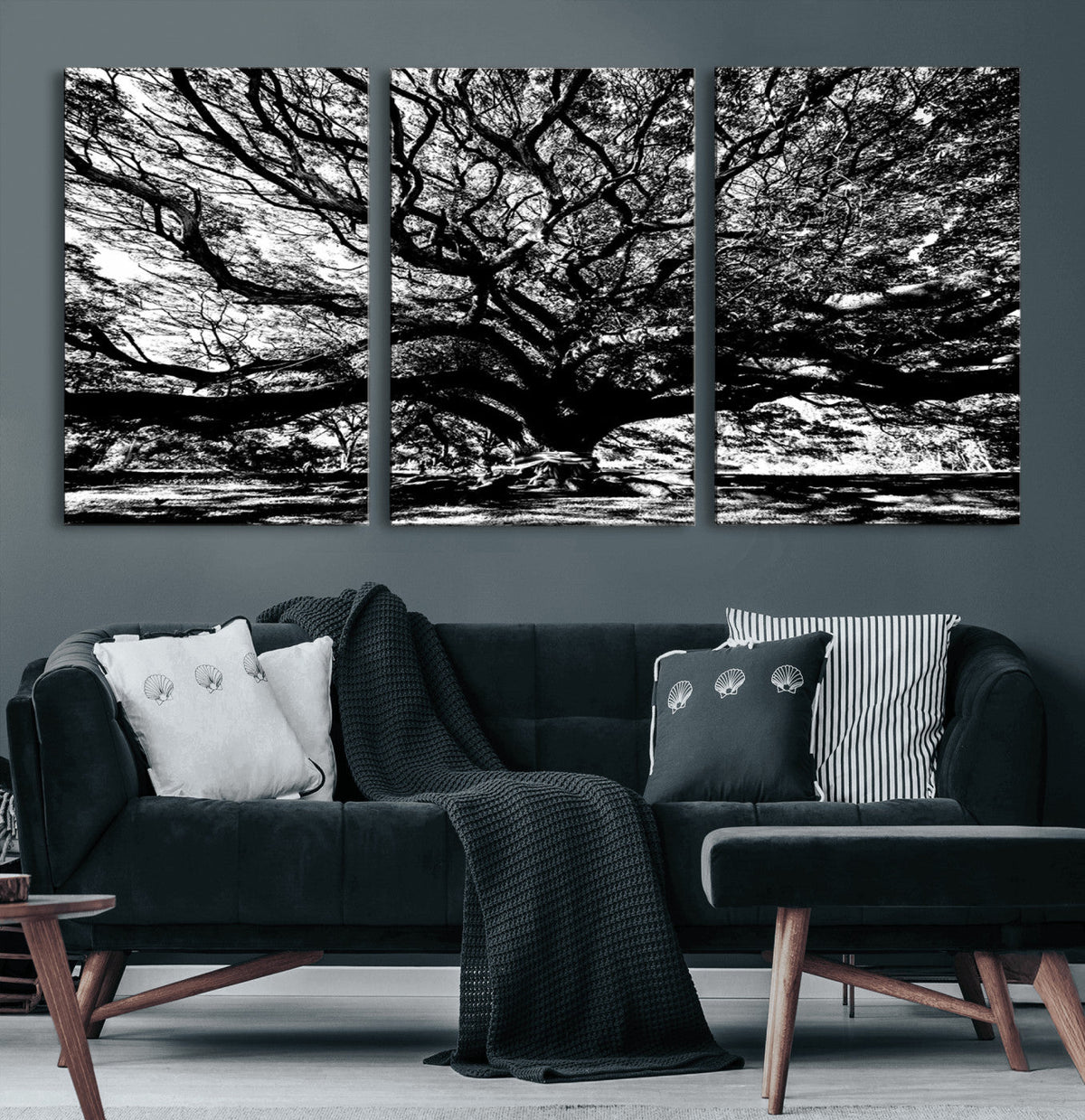 Mighty Angel Oak Wall Art | Angel Oak Tree Art Print