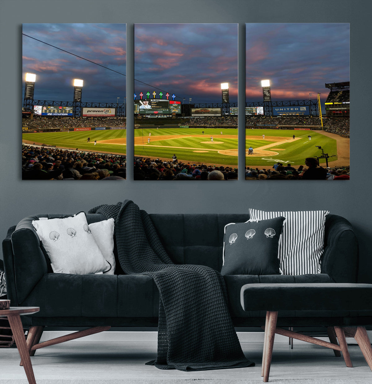 Chicago White Sox Baseball Team Print Canvas- Guaranteed