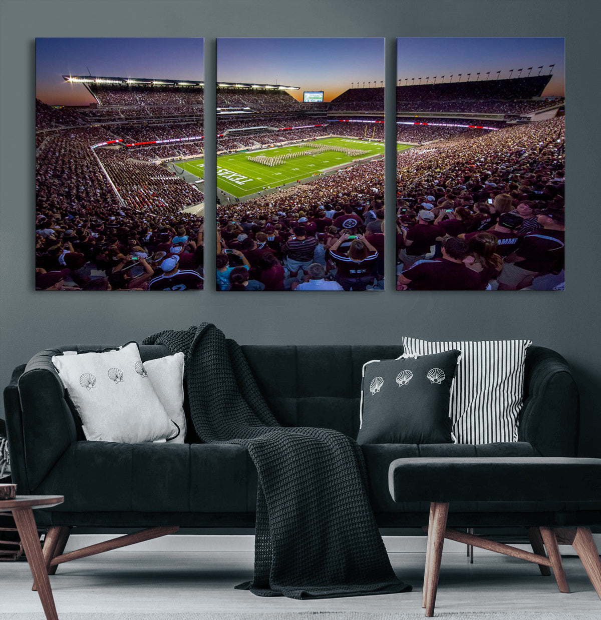 Texas A&M University Aggies Football Team Print - College