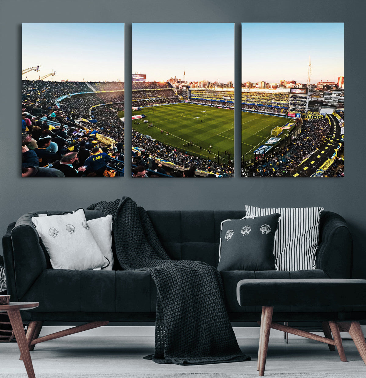 Boca Juniors Soccer Team Print - Buenos Aires Bombonera