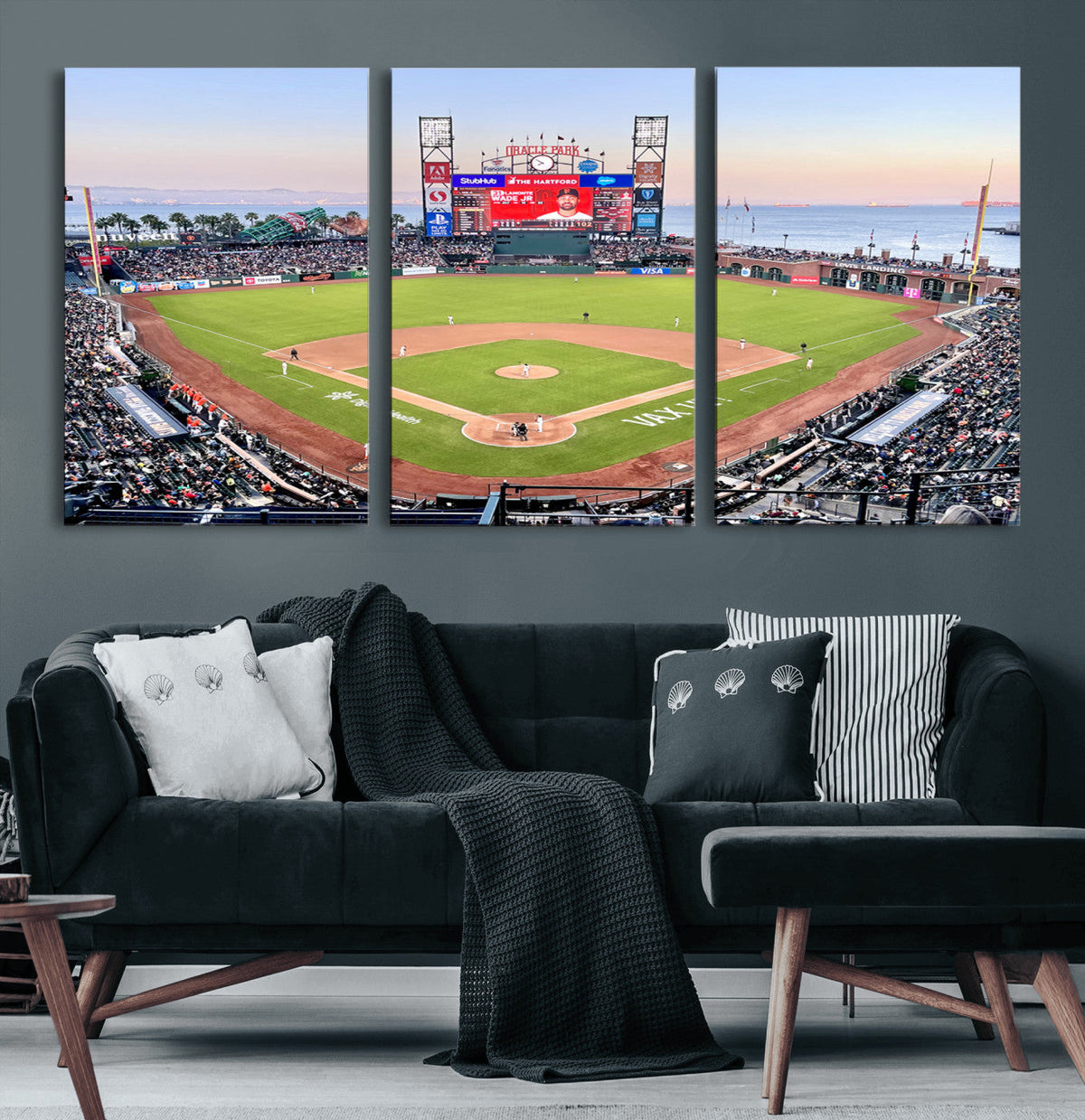 San Francisco Giants Baseball Team Print - Oracle Park