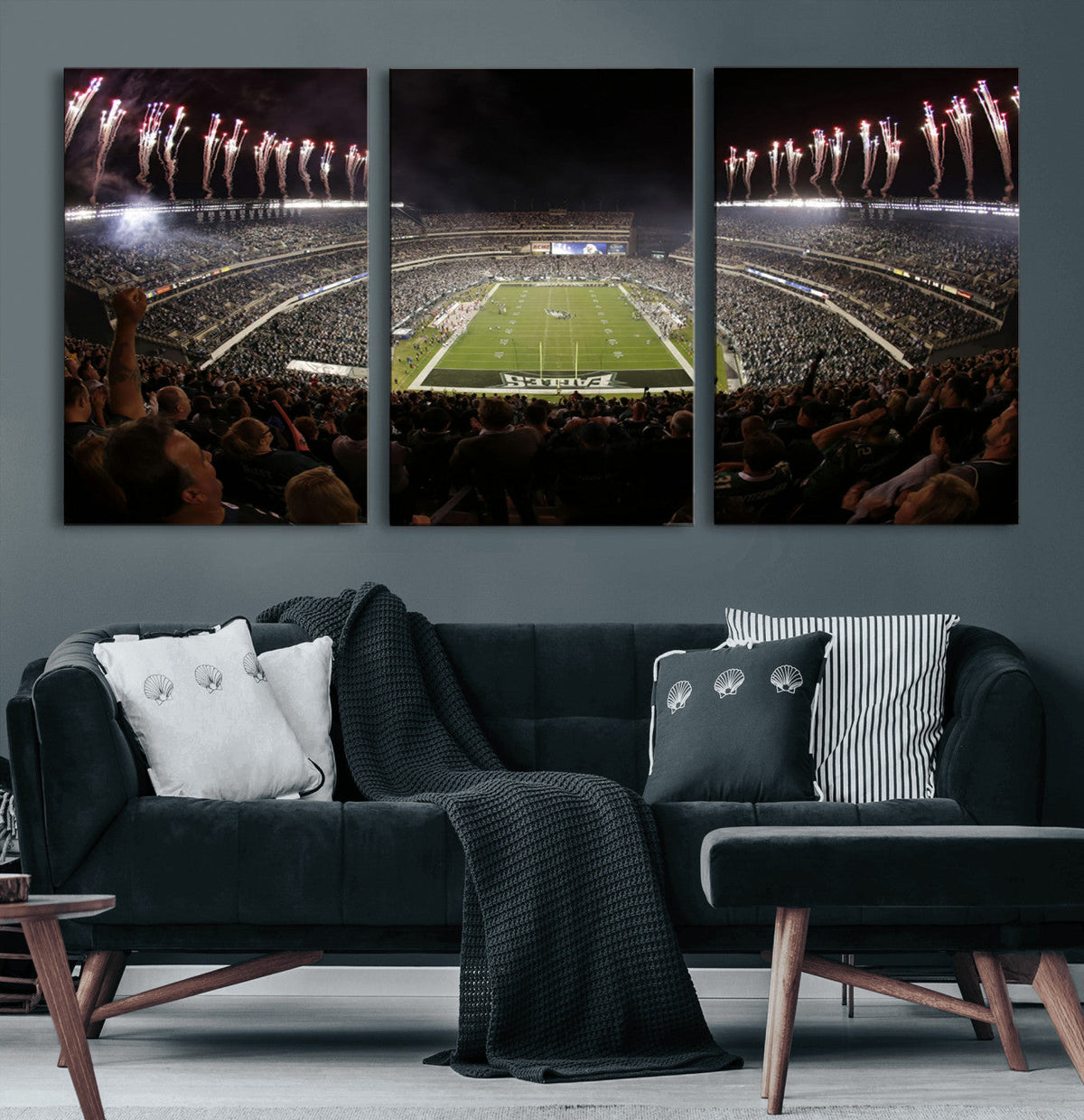 Eagles Field Stadium Wall Art - Philadelphia Eagles Football
