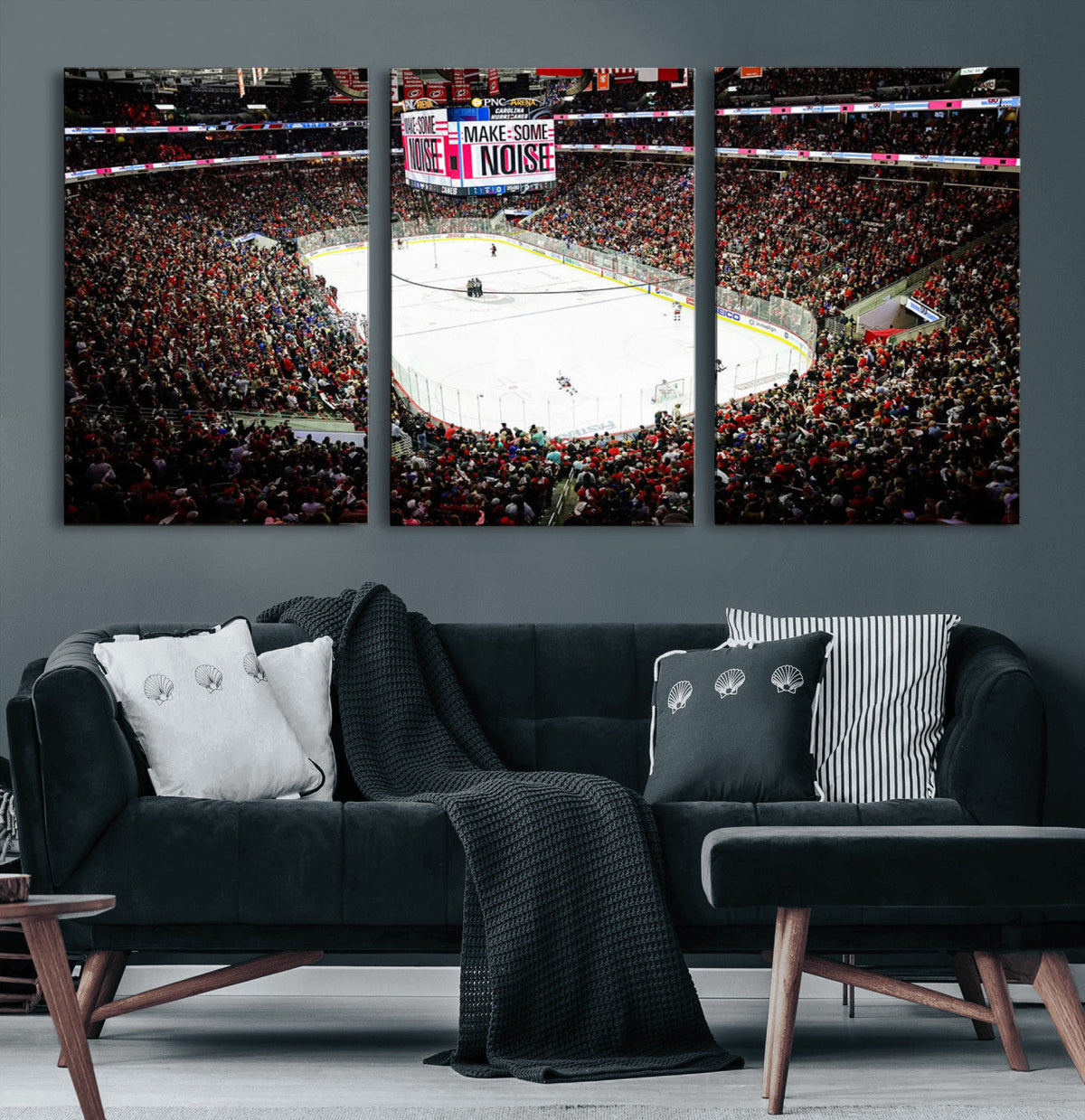 PNC Arena Raleigh North Carolina Hurricanes Hockey Stadium