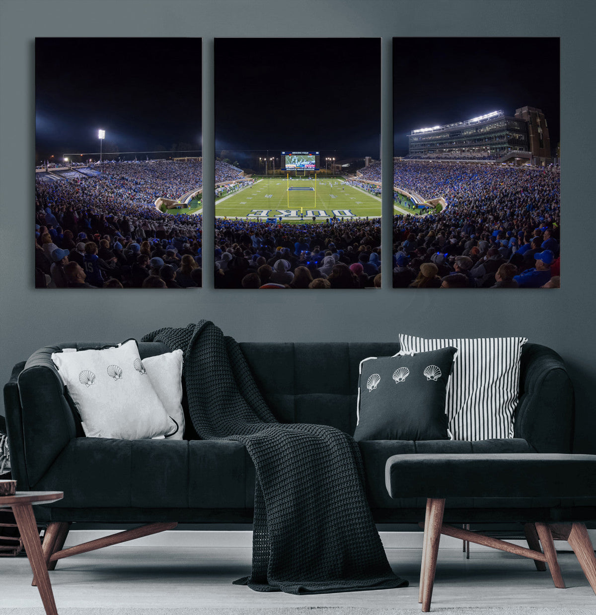 Duke University Blue Devils Football Team Print - Durham