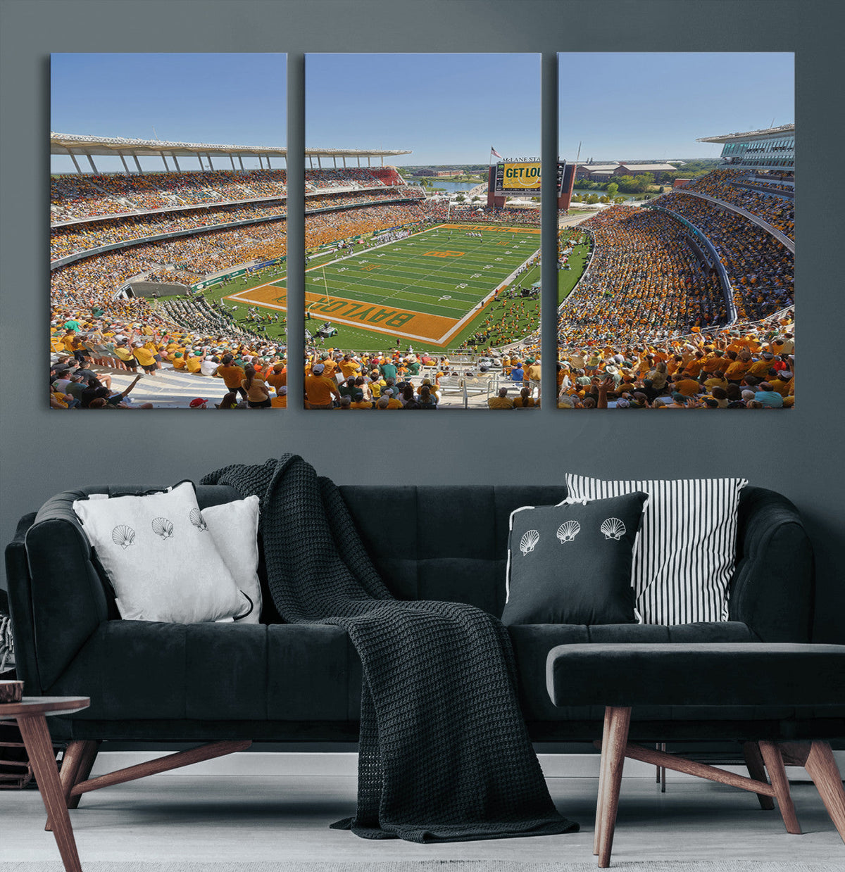 Baylor University Bears Football Team Print - Waco McLane