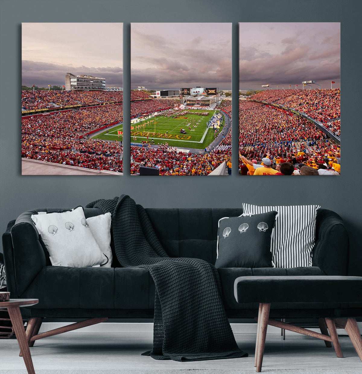 Iowa State University Cyclones Football Team Print - Ames