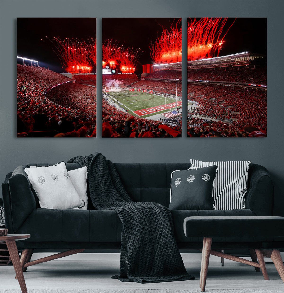 Ohio State University Buckeyes Football Team Print -