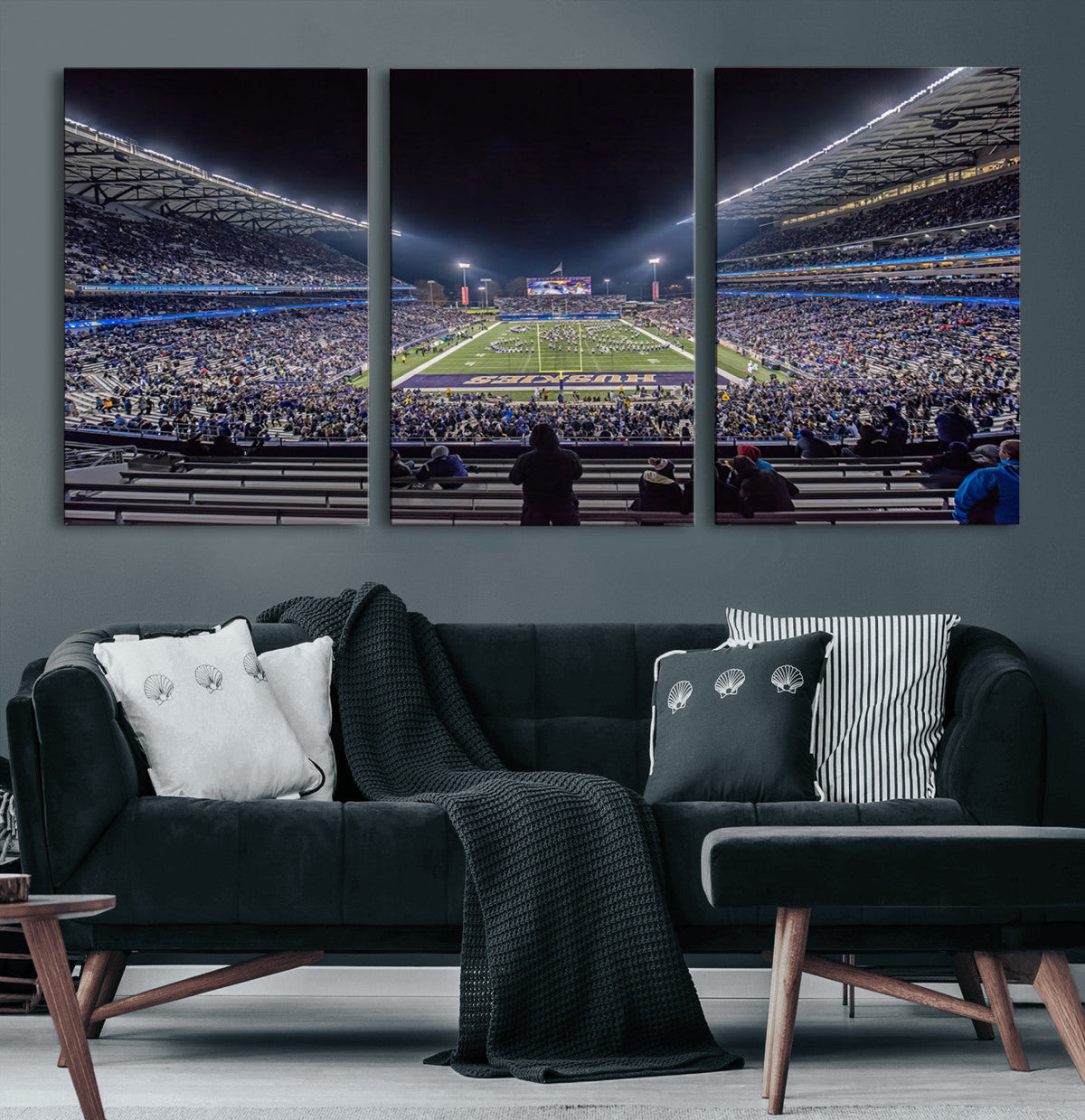 The University of Washington Huskies Football Team Print -
