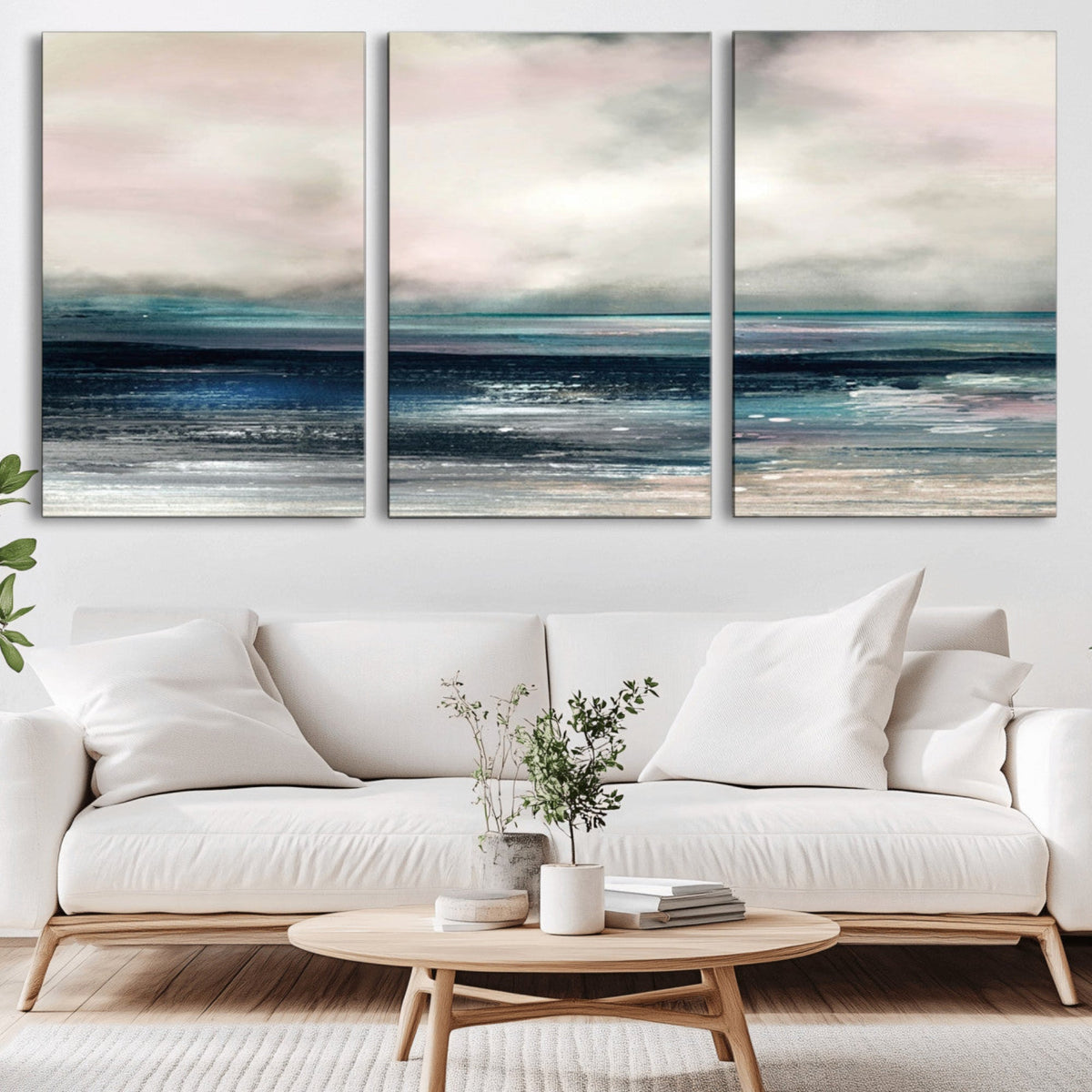 Contemporary Abstract Wall Art Canvas Print