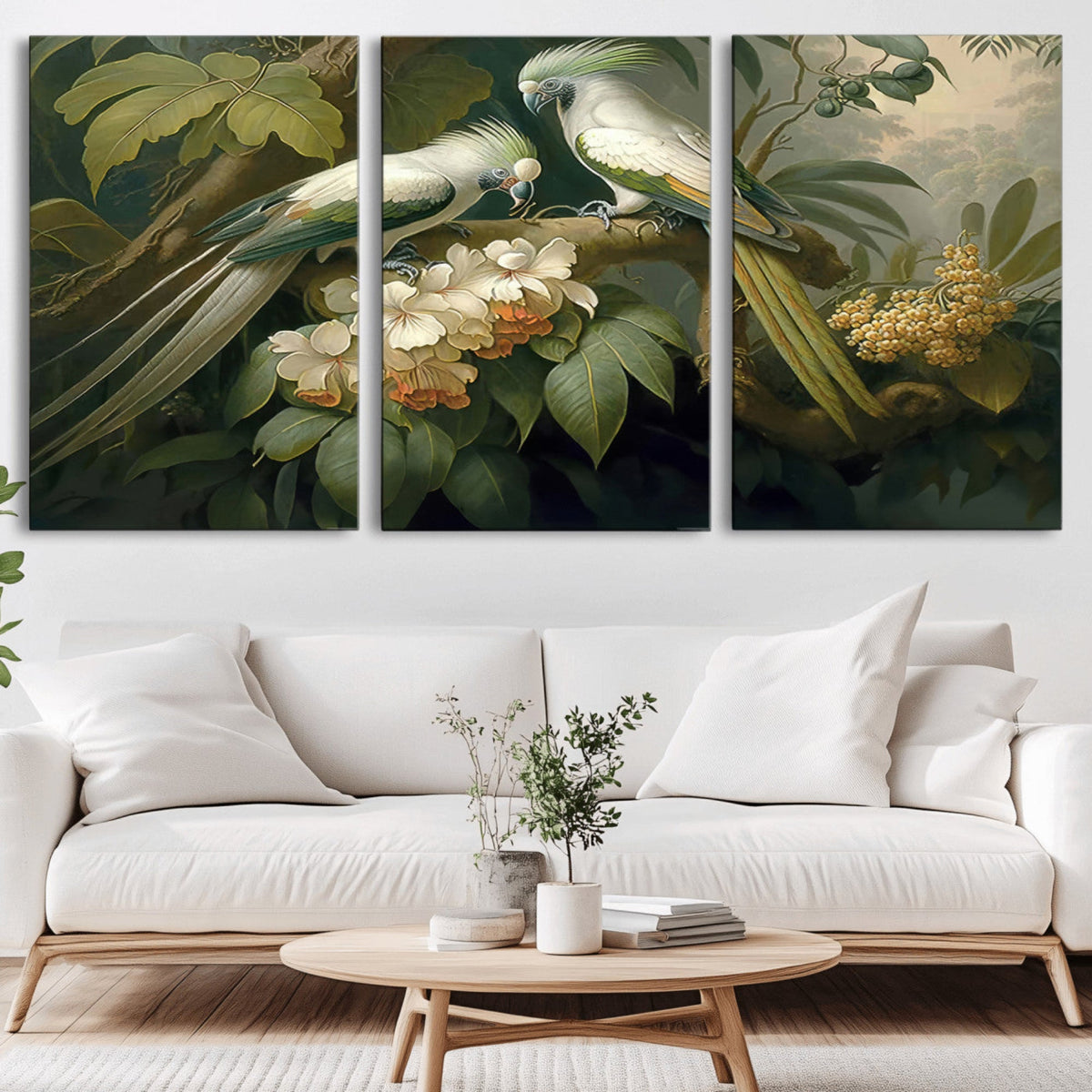 Tropical Paradise Print Wall Art Stunning Artwork of a