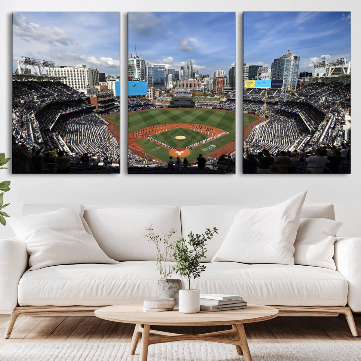San Diego Padres Baseball Team Print - Petco Park Stadium