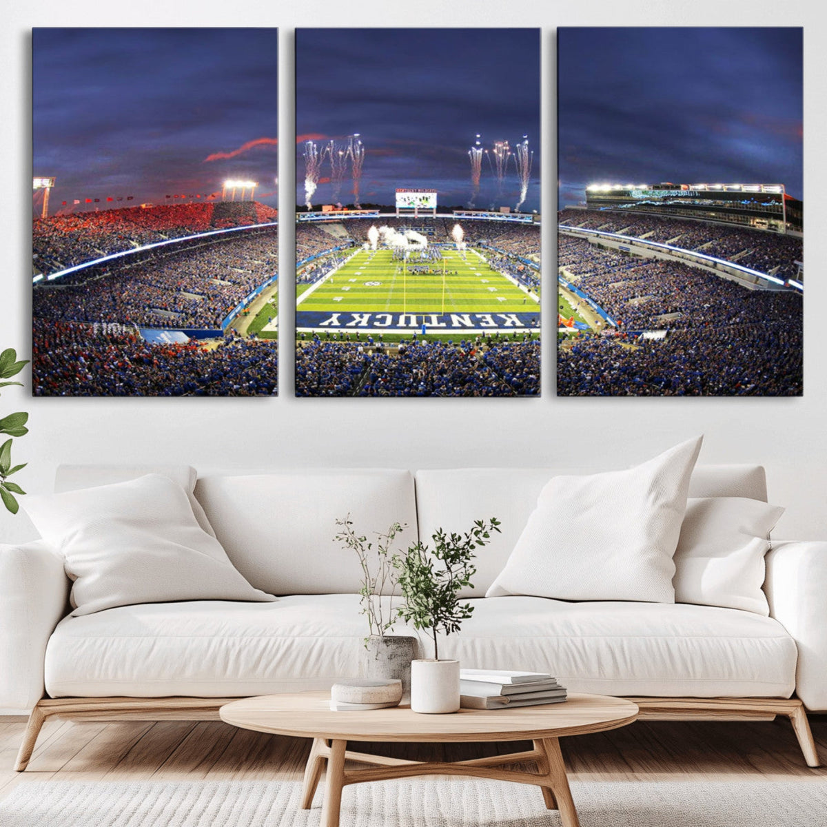 Kroger Field Canvas Wall Art - Kentucky Stadium Wall Art