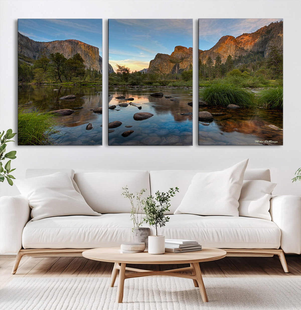 Yosemite Valley Wall Art Canvas Print – Framed El Capitan