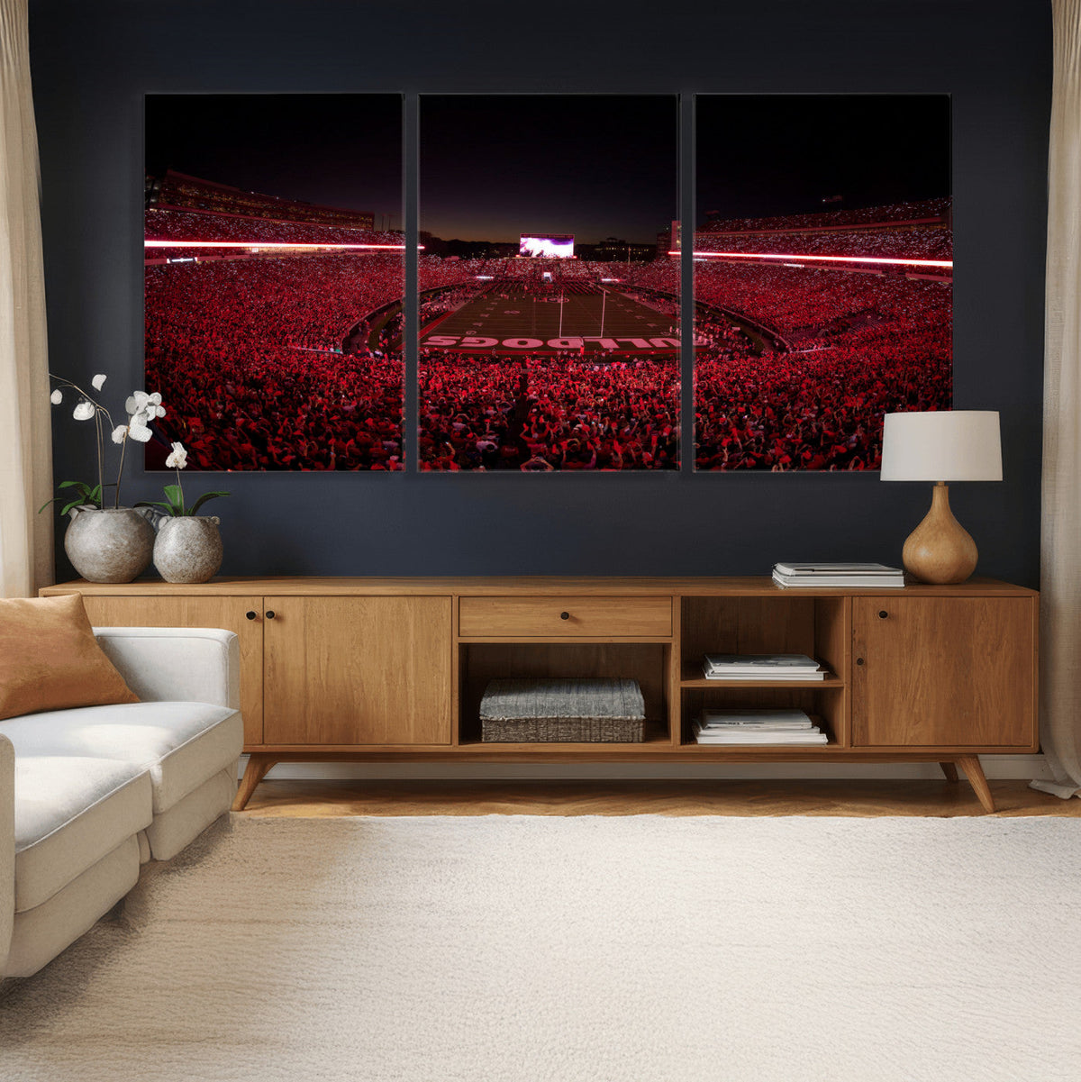 Sanford Stadium Wall Art Canvas Print – Georgia Bulldogs