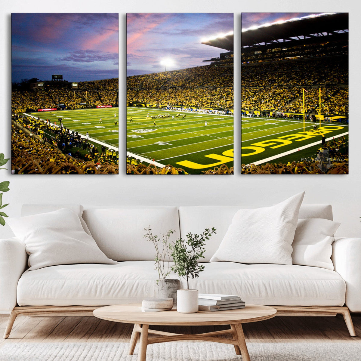 University of Oregon Ducks Football Team Print - Eugene