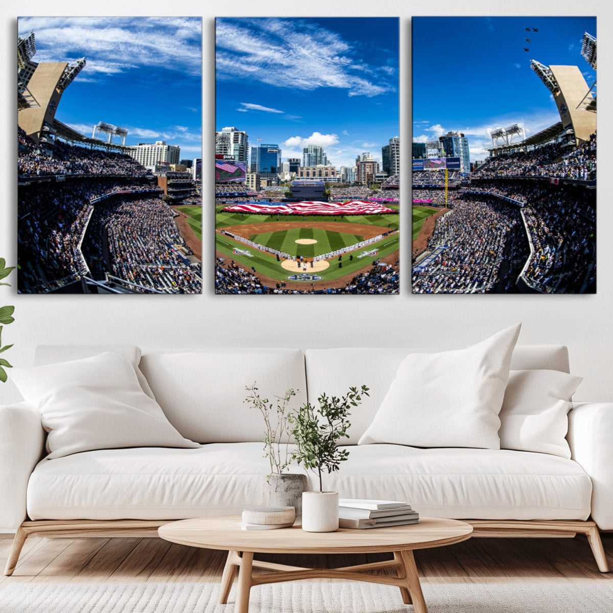 San Diego Padres Baseball Team Print - Petco Park Stadium