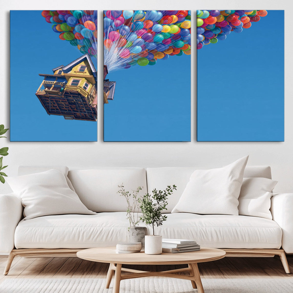 Carl Fredricksen, Up Movie Wall Art, Balloons Wall Art, Air