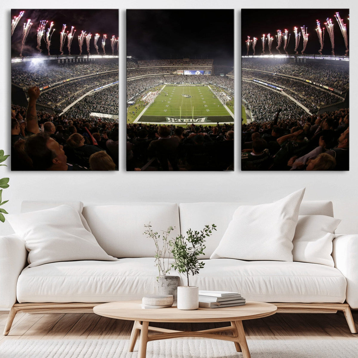 Eagles Field Stadium Wall Art - Philadelphia Eagles Football