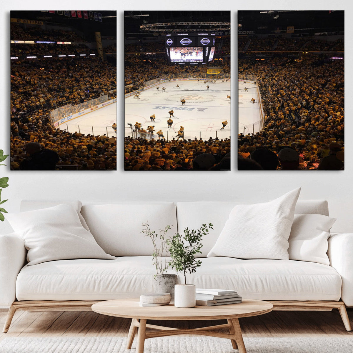 Bridgestone Arena - Nashville Predators Hockey Team Print -