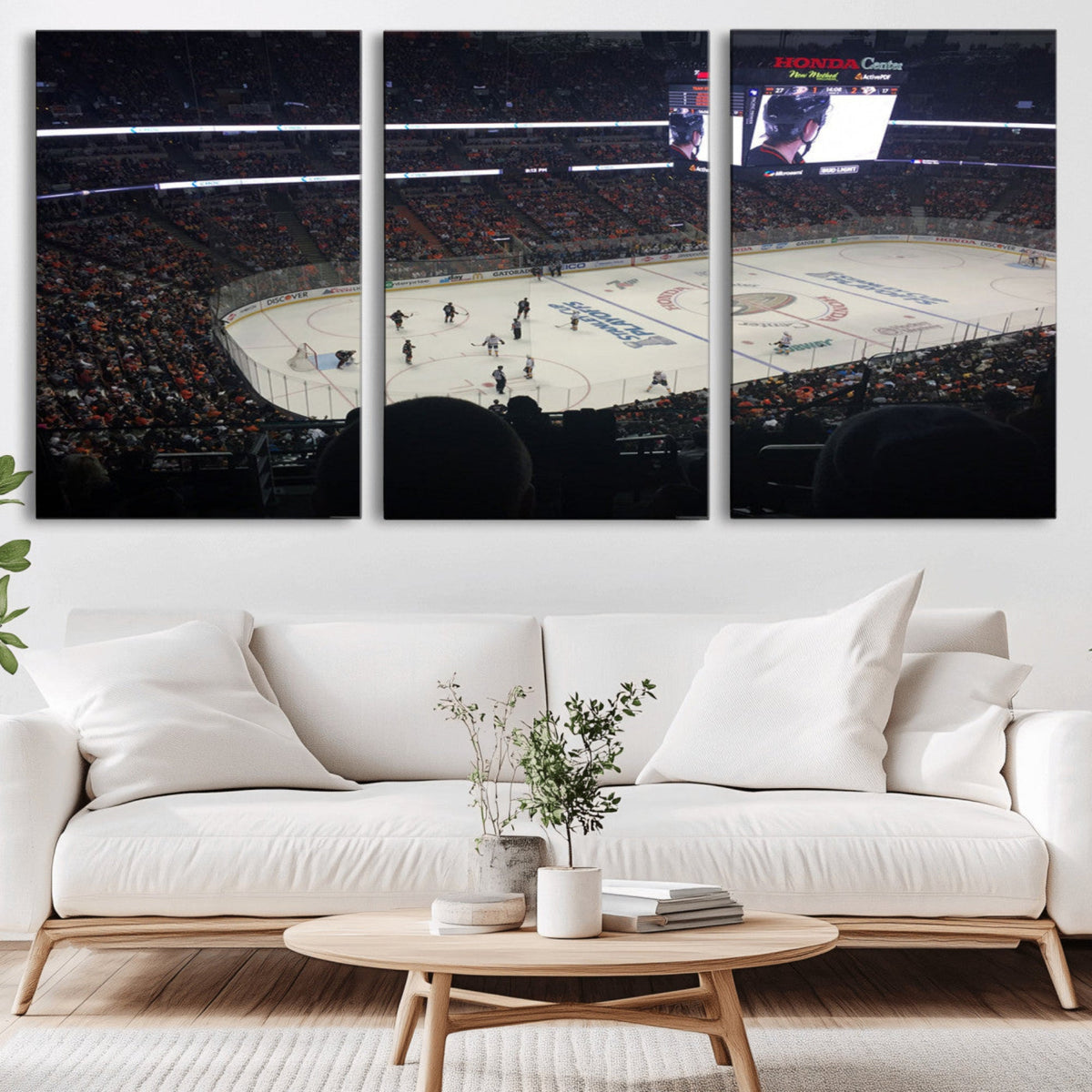 Honda Center California Anaheim Ducks Hockey Stadium Wall